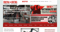 Desktop Screenshot of crvenakritika.org
